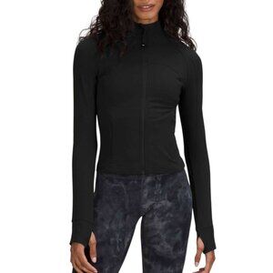 Lululemon Nulu Cropped Define Jacket, Black, W3FFHS - Size 10